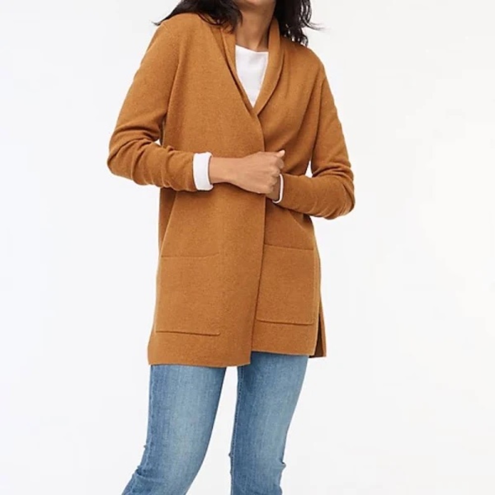 J. Crew Factory Petite Chelsea sweater-blazer